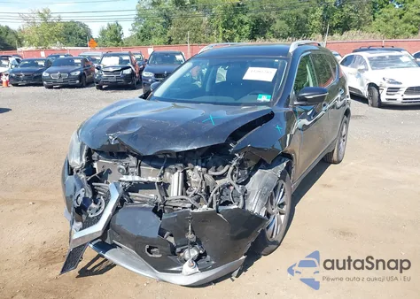 2015 Nissan Rogue Sl из США, поврежденный, VIN 5N1AT2MV2FC800041